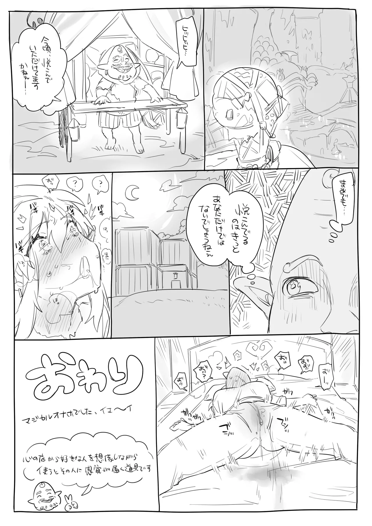 大型オナホ使う王子 - page6