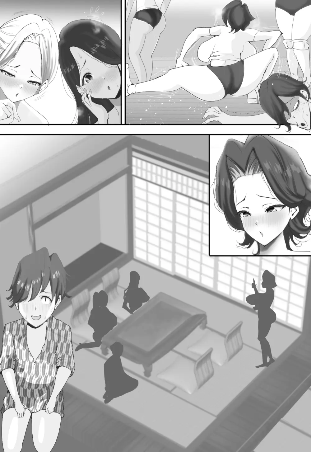 人妻だらけのドキドキ中出し強化合宿 - page126