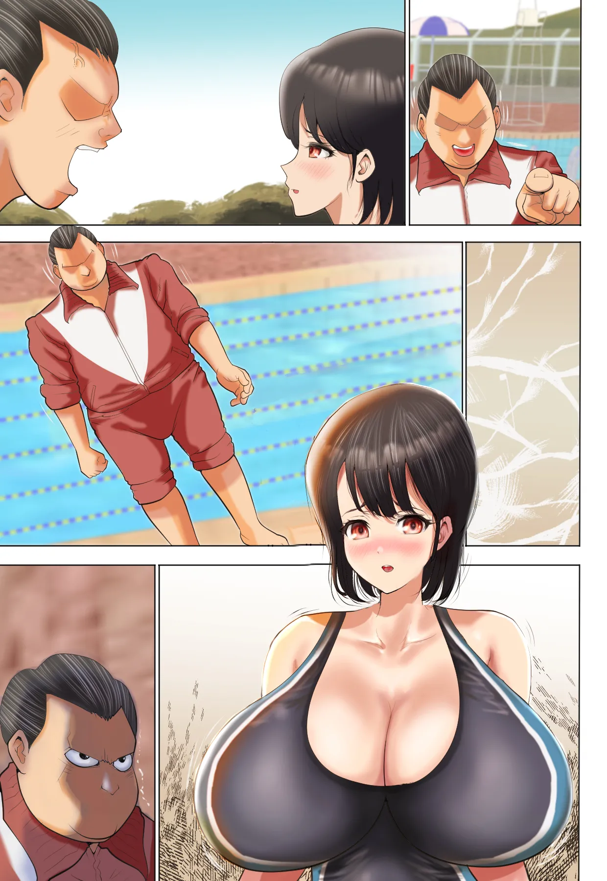 無口で陰キャ女子の爆乳をひんむいて指導しすぎた - page55