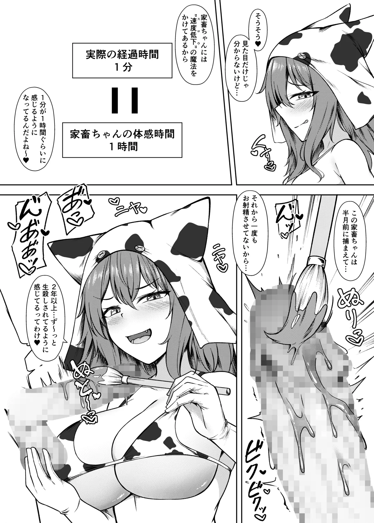 精液家畜の搾り方 - page7