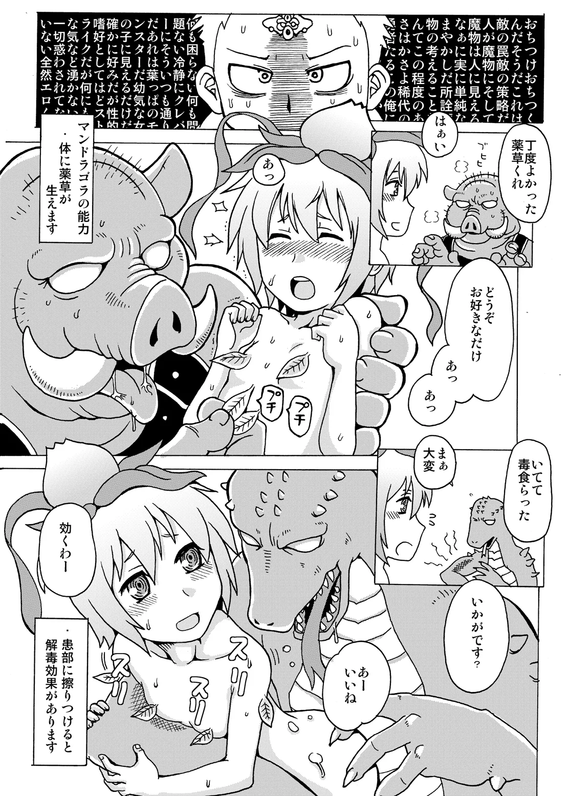俺だけのマンドラゴラ - page4