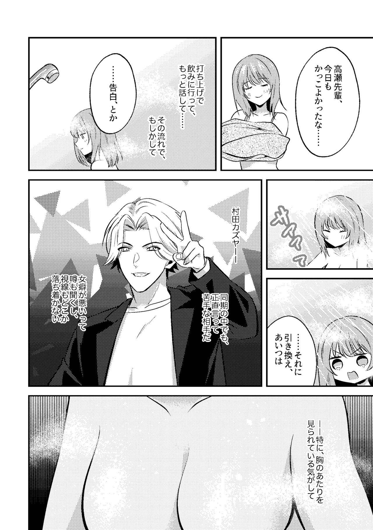 泥酔いたずら 美人同期のおっぱい鑑賞会始めま～すw - page8