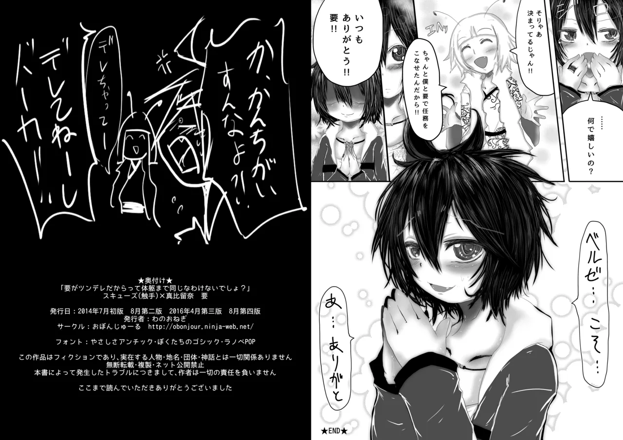 要がツンデレだからって体躯まで同じなわけないでしょ? - page13