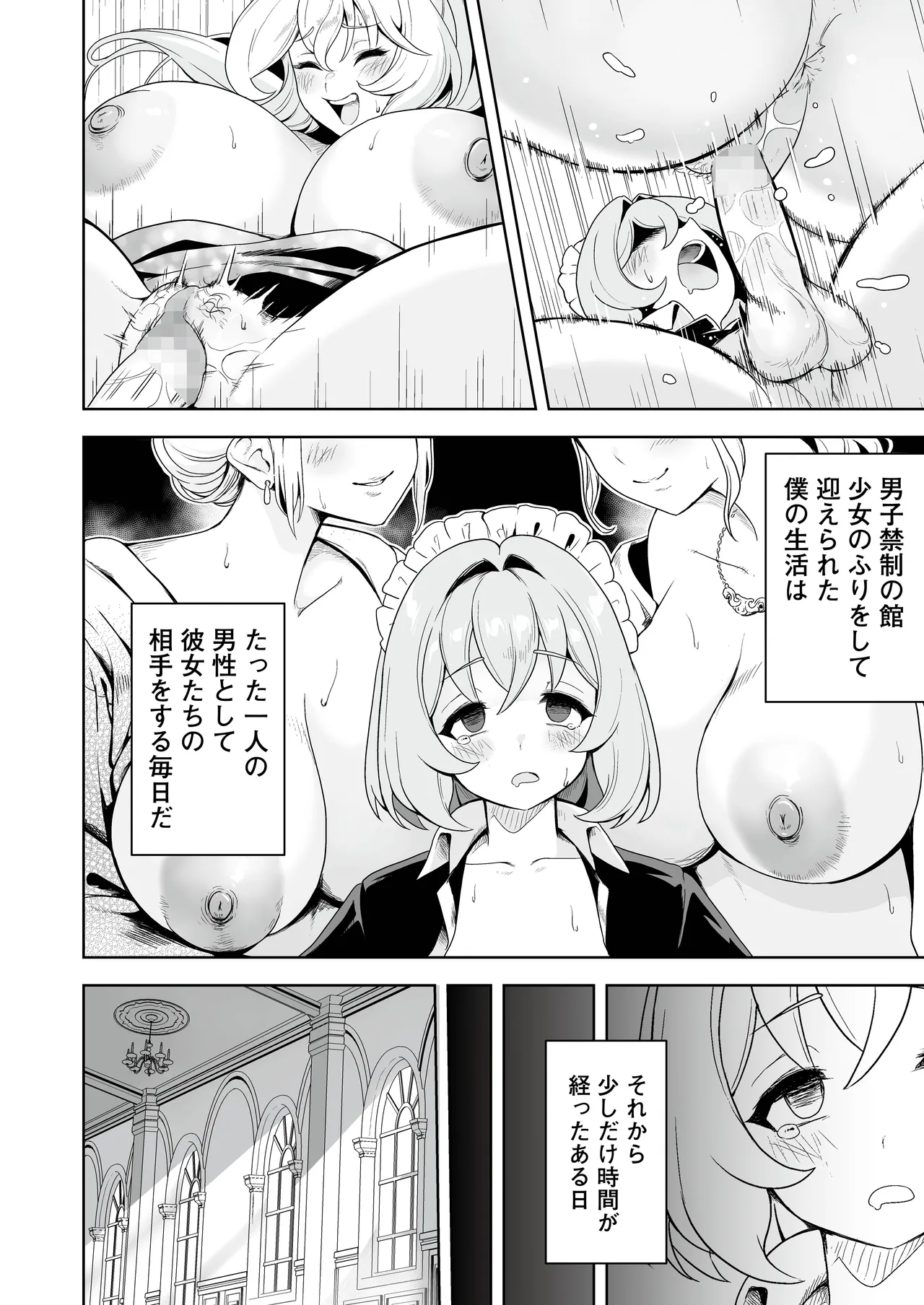 メイドたちの性事情2 〜男子禁制の館でメイドとして仕える僕が、女主人をイかせて堕とすまで〜 - page3