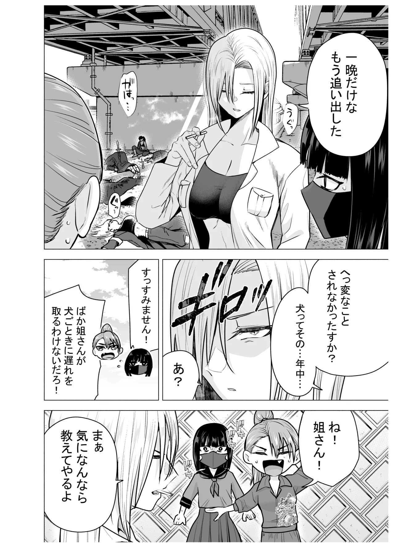 女ヤンキーが雨の日おっさんを拾った話 - page7