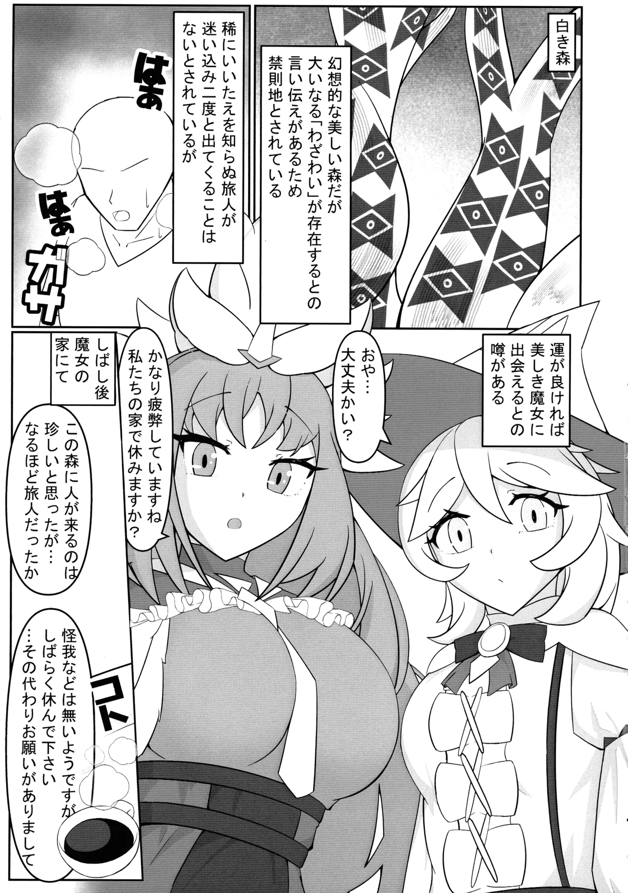 白き森に入らずんば… - page3