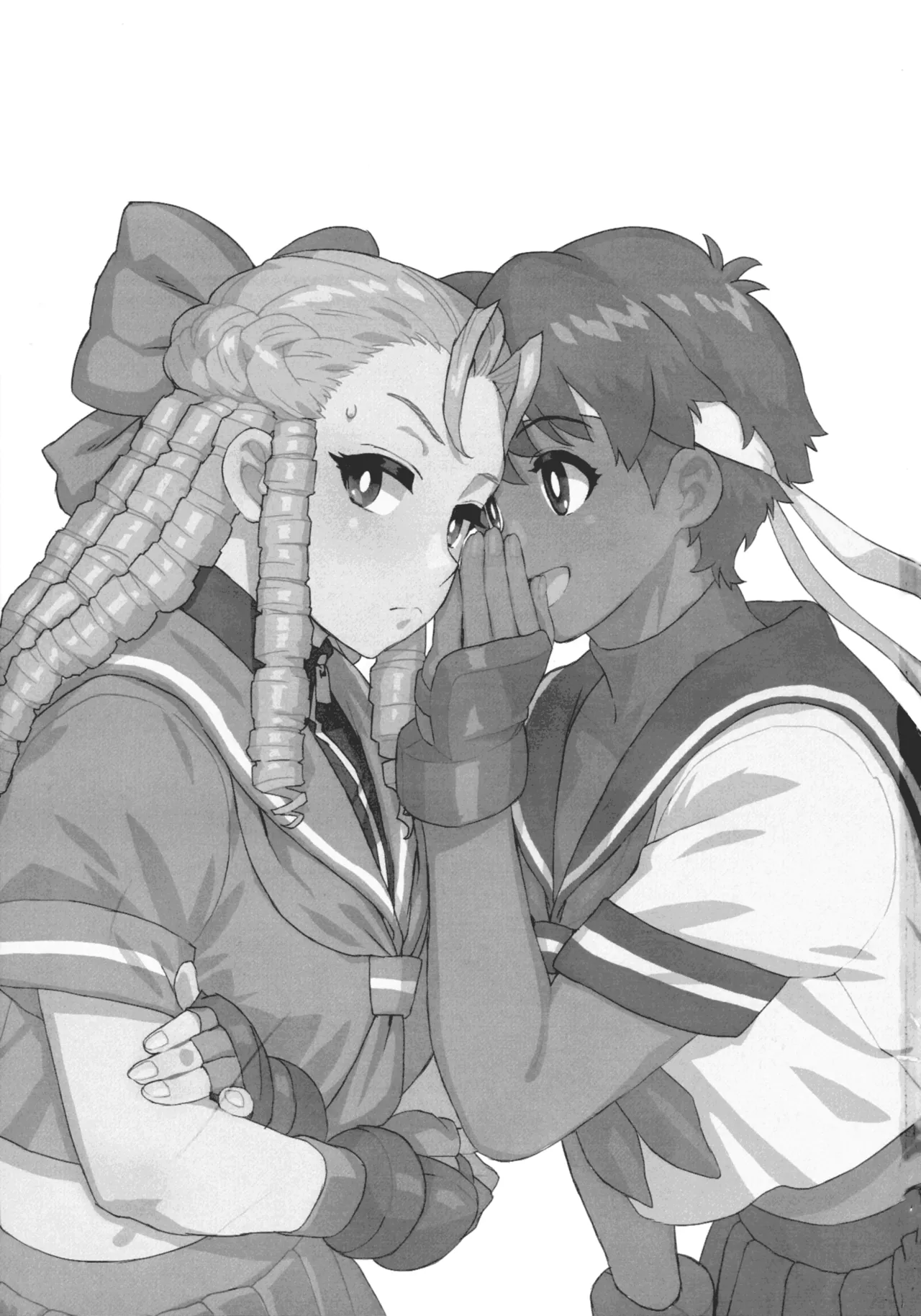 (COMIC1☆27) [MURDER HOUSE (若穂りく)] 日焼けしたら生えちゃった! (ストリートファイター) - page3