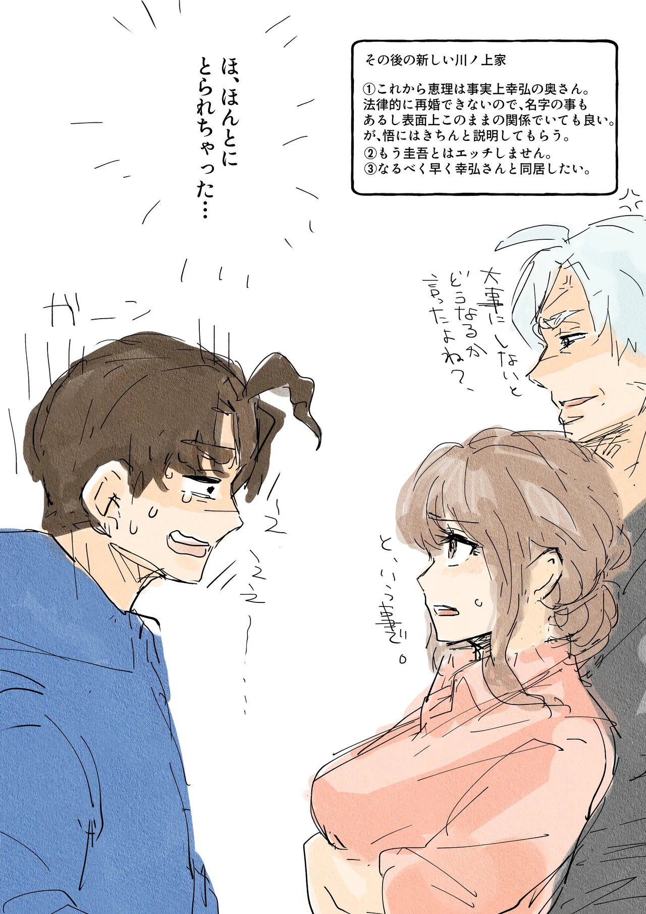 川ノ上恵理は夫の寝取らせ趣味で義父に体を許す - page29