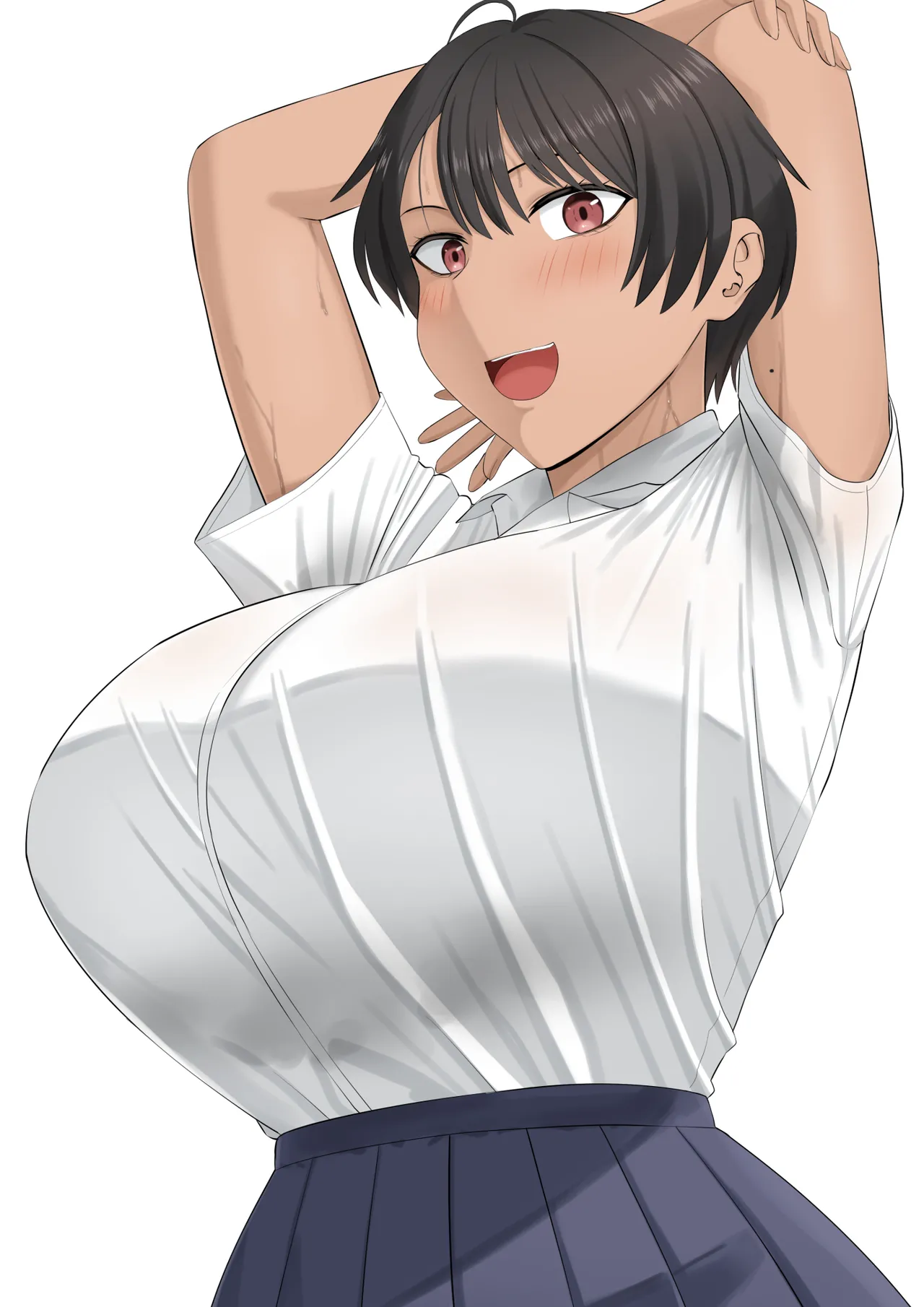 男勝りな幼馴染がエッチのときだけ女っぽくなる - page57