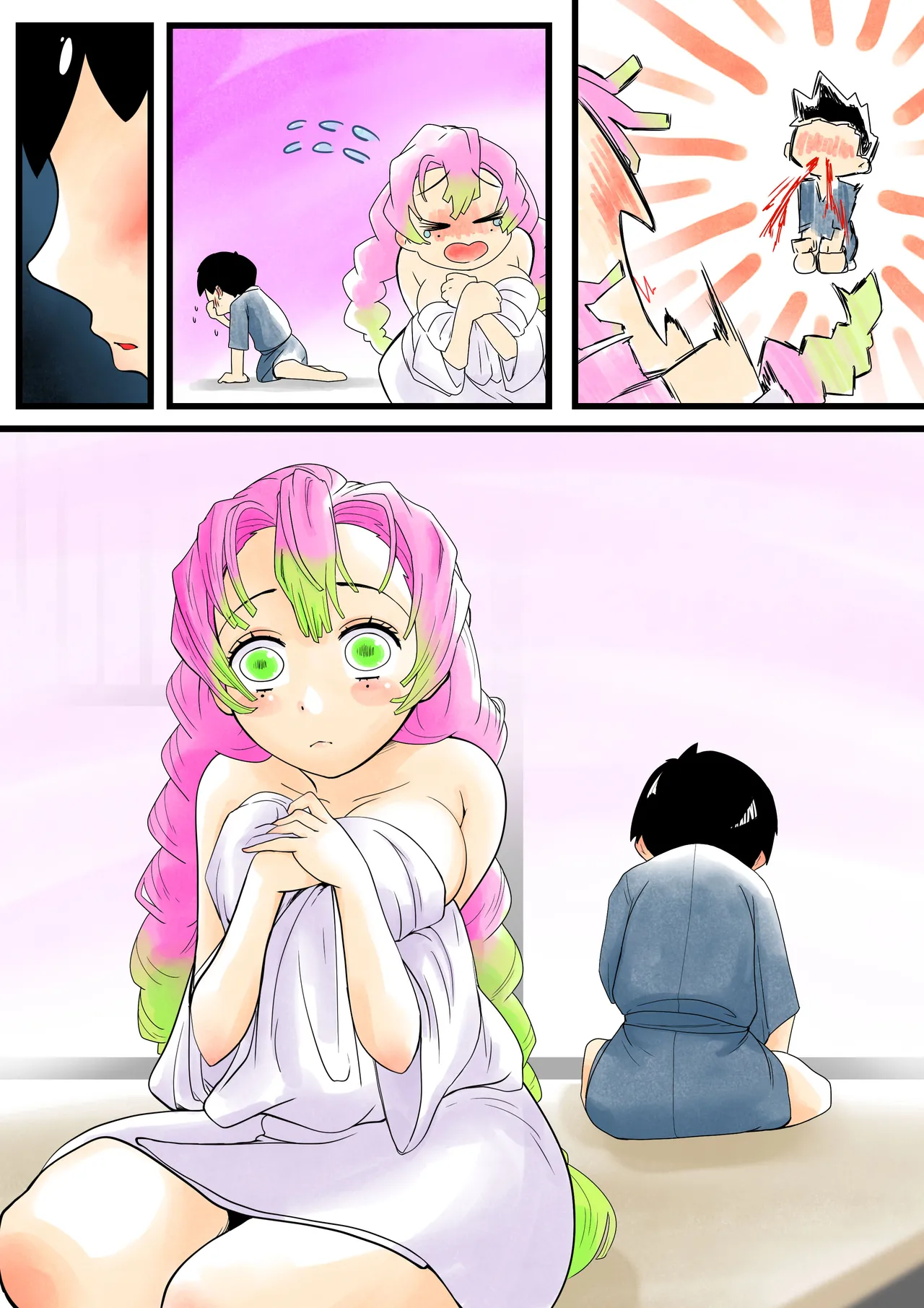 蟲生スはつ恋、みだれ蜜~甘露寺●璃ニプルファック蟲○産卵~ - page52