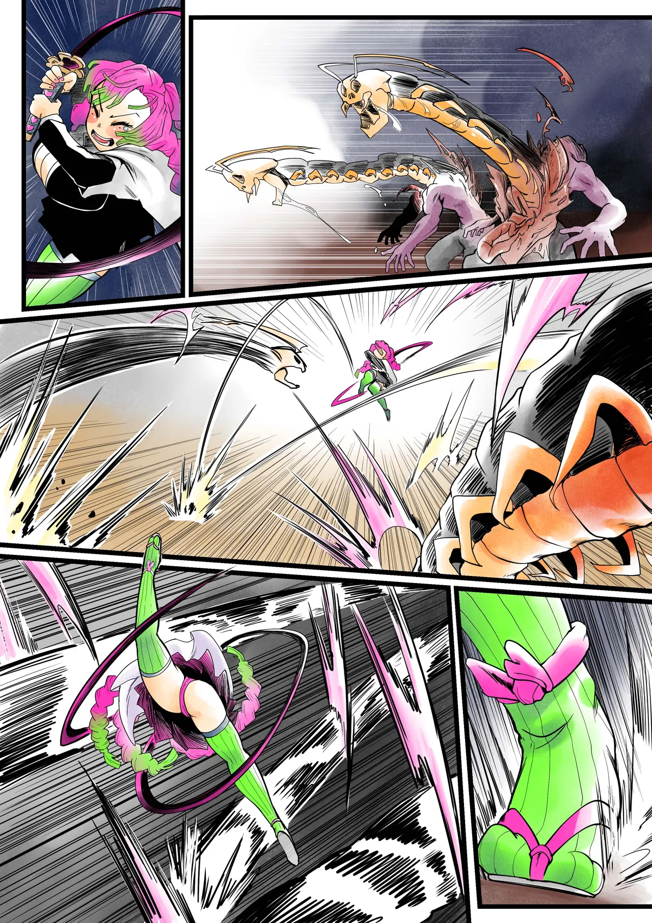 蟲生スはつ恋、みだれ蜜~甘露寺●璃ニプルファック蟲○産卵~ - page59