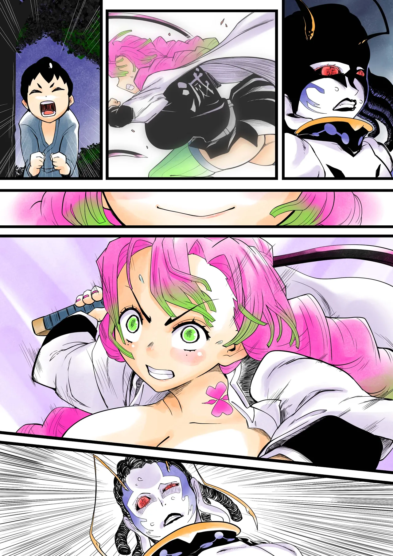 蟲生スはつ恋、みだれ蜜~甘露寺●璃ニプルファック蟲○産卵~ - page60