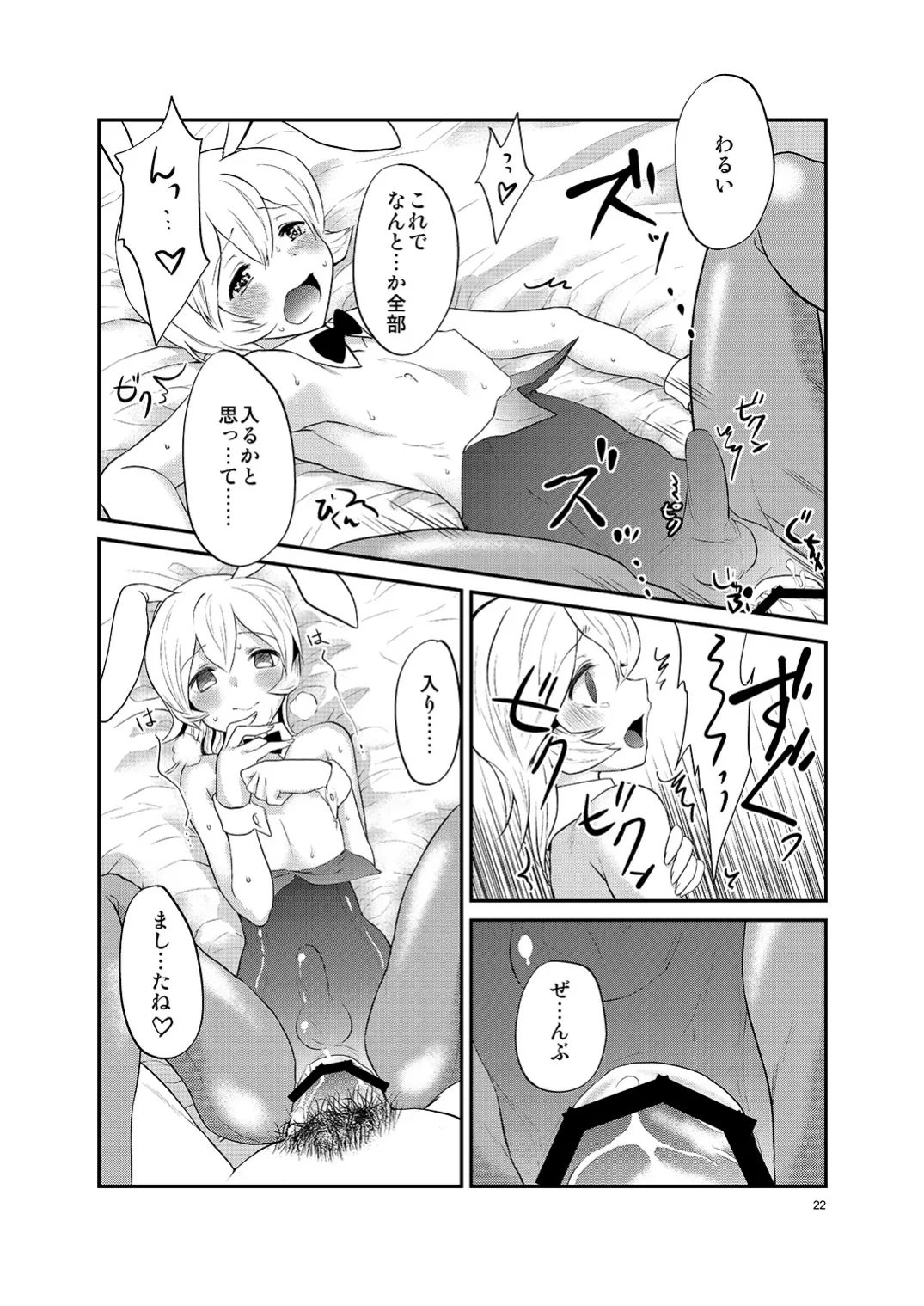 僕の仕事はバニーちゃん - page21