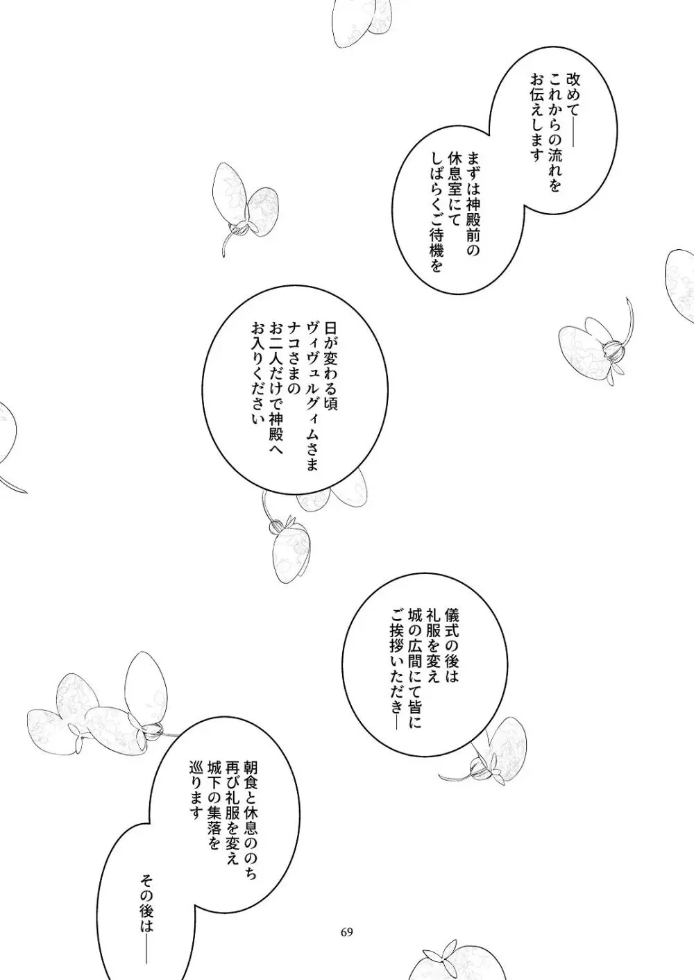 [青色観測所 (中原水芋)] 気まぐれ魔王さま、生真面目魔法少女を嫁にする。3 - page68