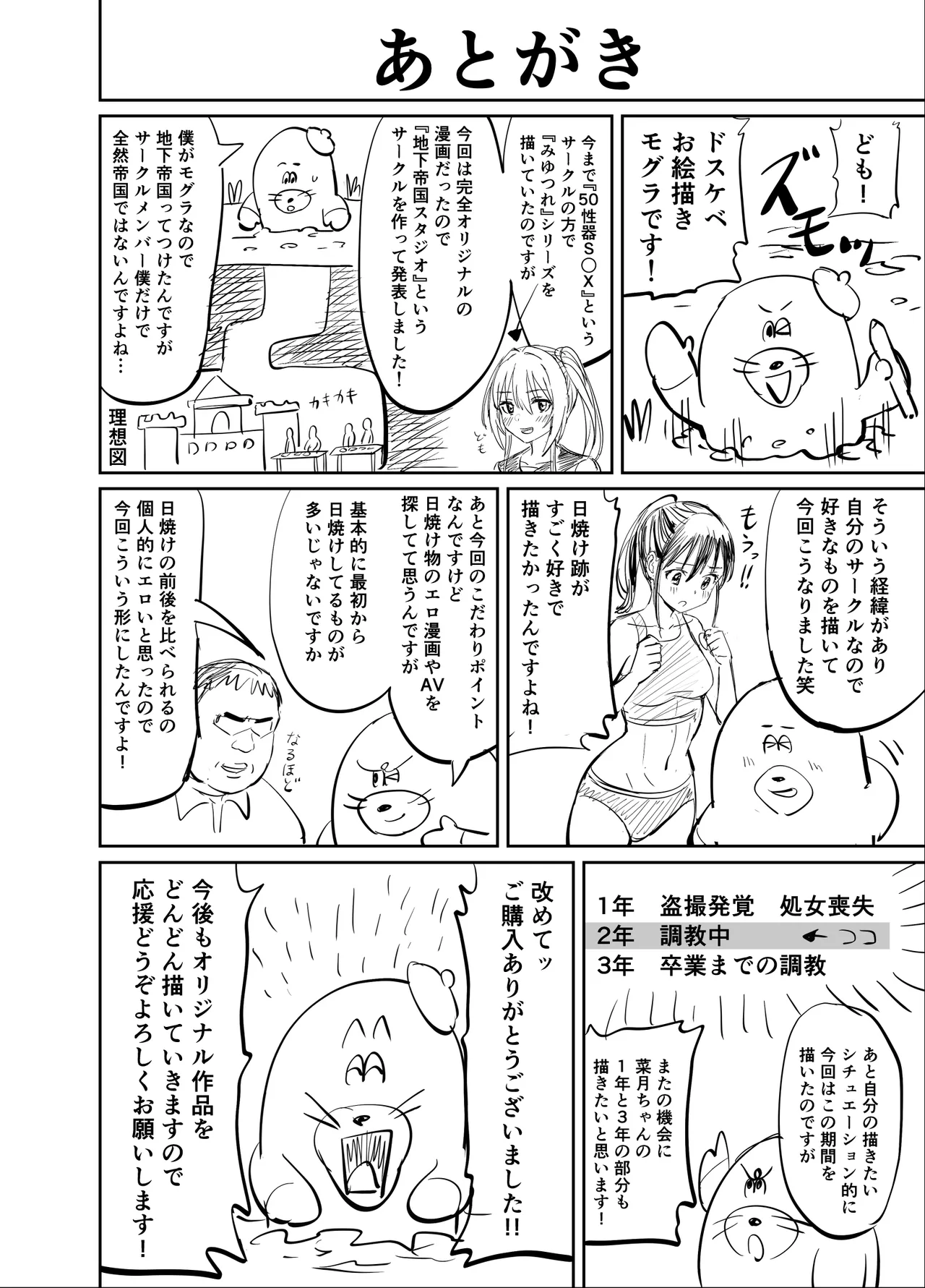 粘着犯罪推し活！！〜ガチ推し陸上部●●は俺専用オナホ（はーと）〜 - page48