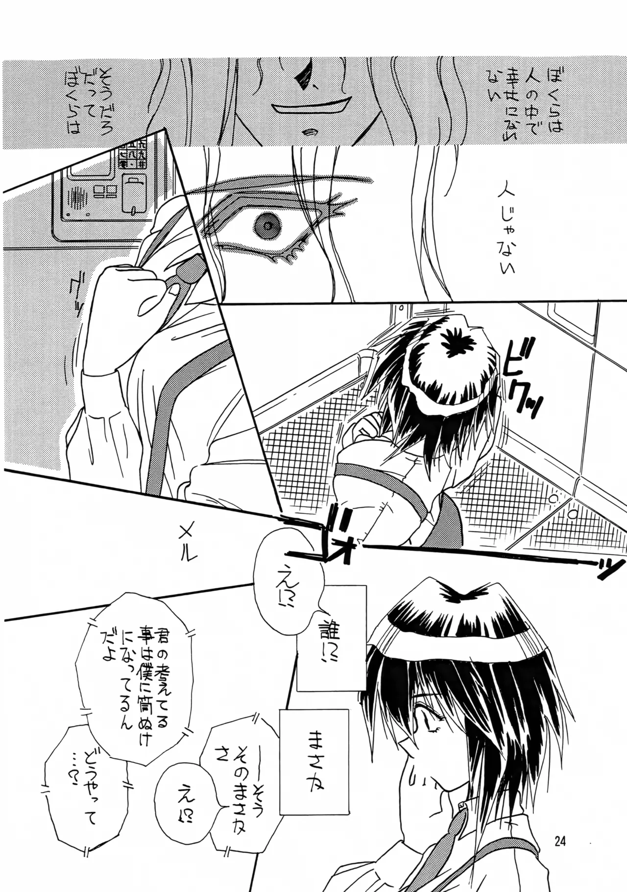 (C54) [岩崎製本所 (岩崎晶)] BREW III (星方武侠アウトロースター) - page24