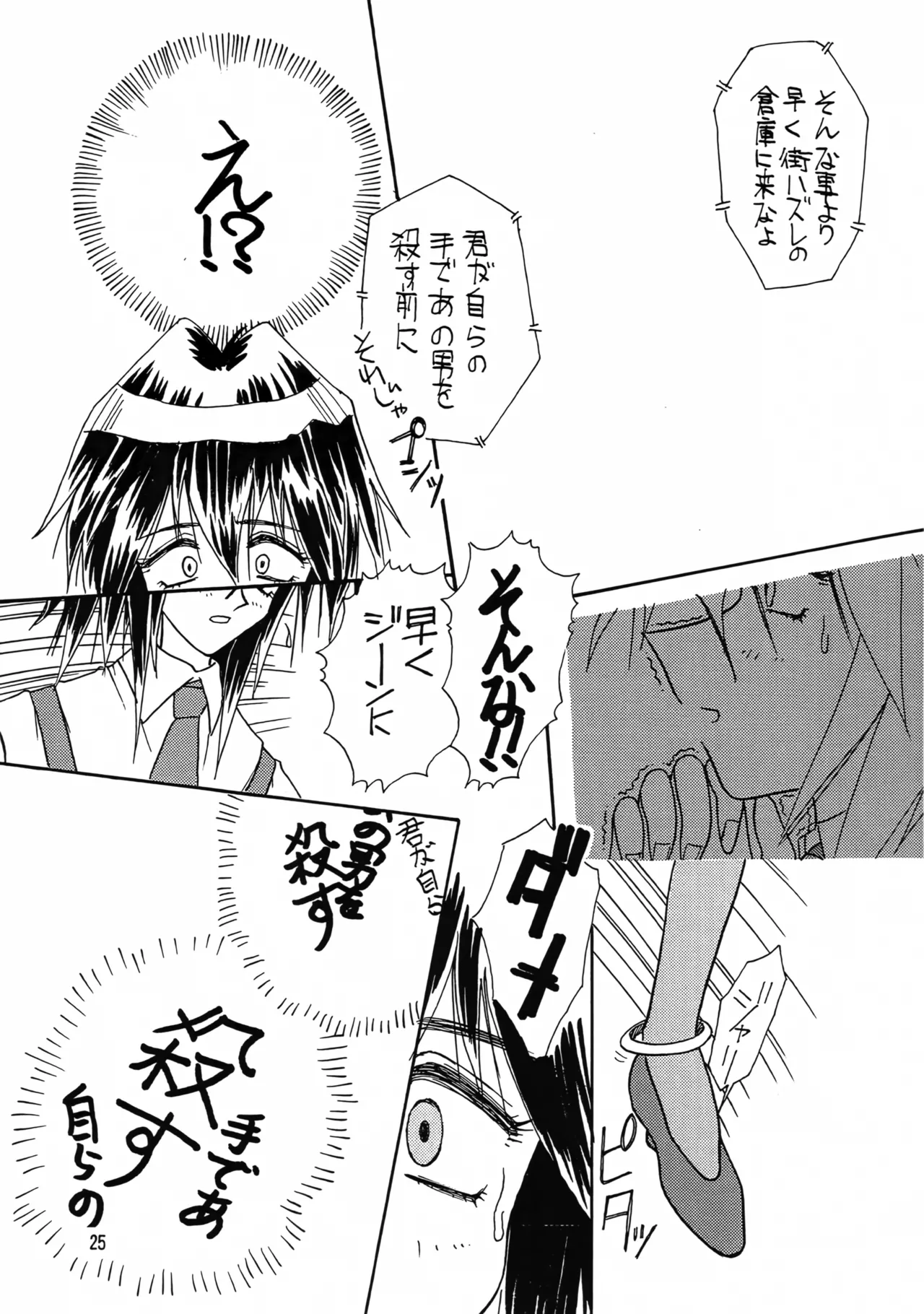 (C54) [岩崎製本所 (岩崎晶)] BREW III (星方武侠アウトロースター) - page25