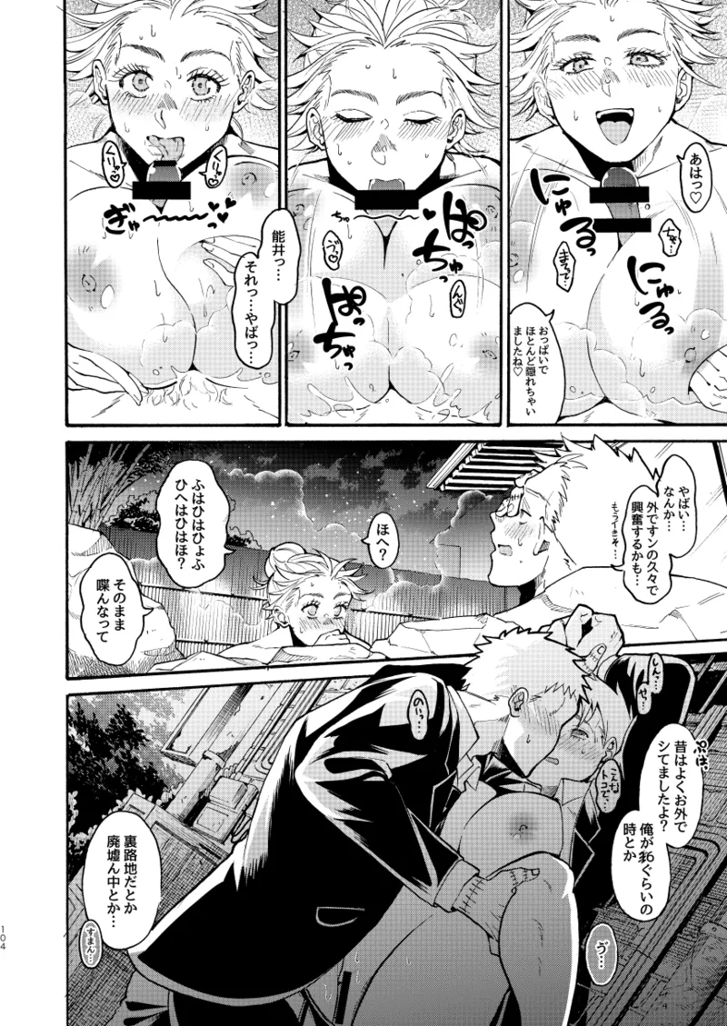 【心能井同人誌再録】Honeymoon Night - page102