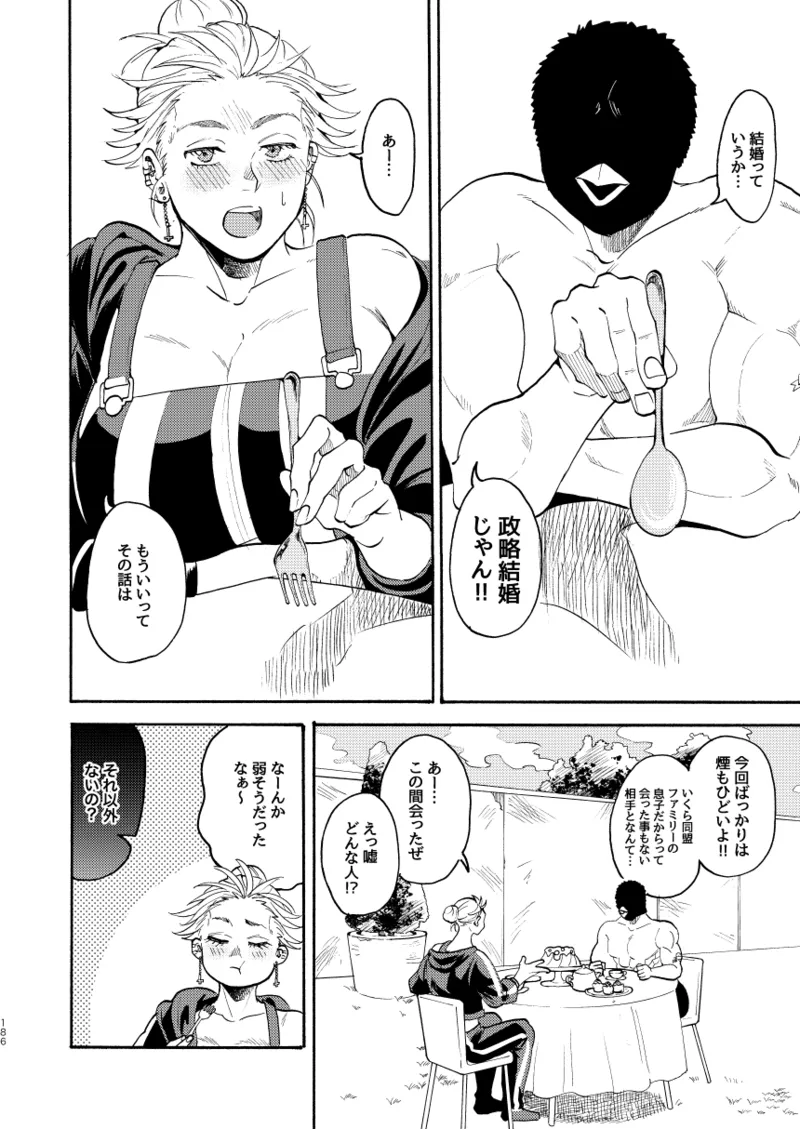 【心能井同人誌再録】Honeymoon Night - page183