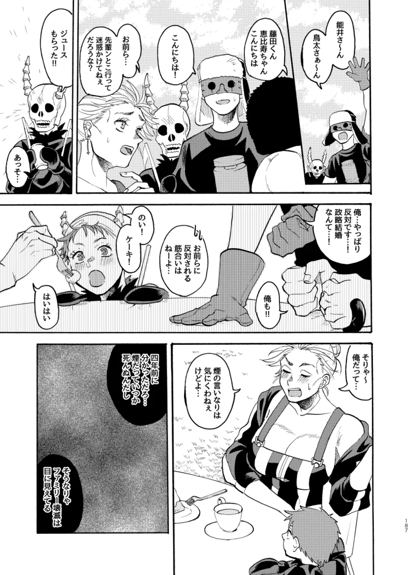 【心能井同人誌再録】Honeymoon Night - page184