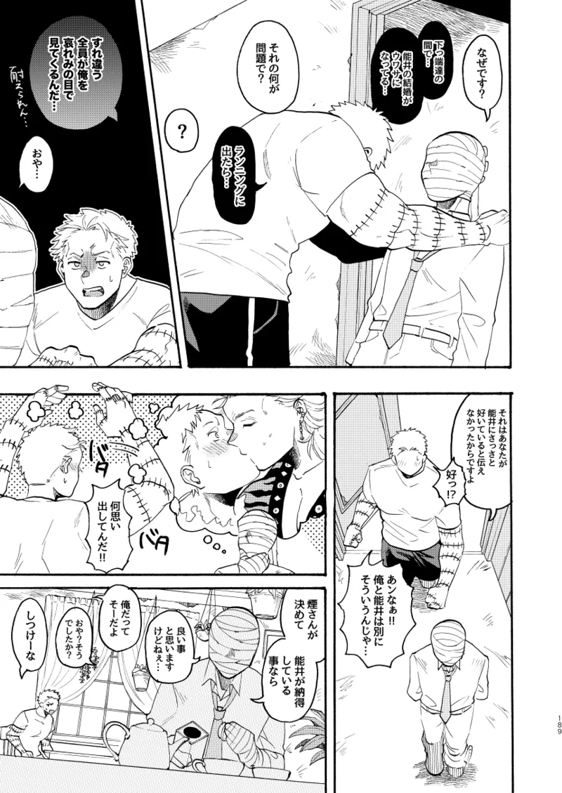 【心能井同人誌再録】Honeymoon Night - page186