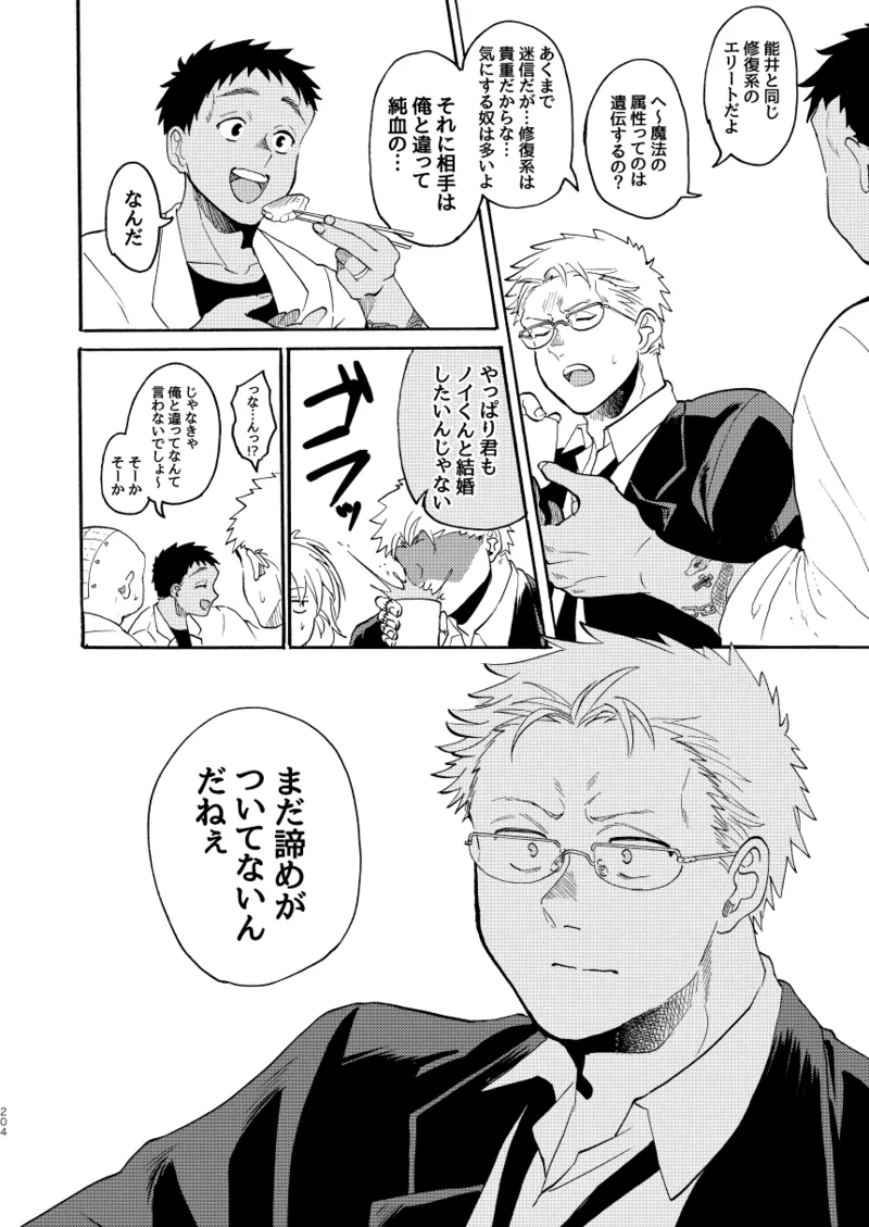 【心能井同人誌再録】Honeymoon Night - page201