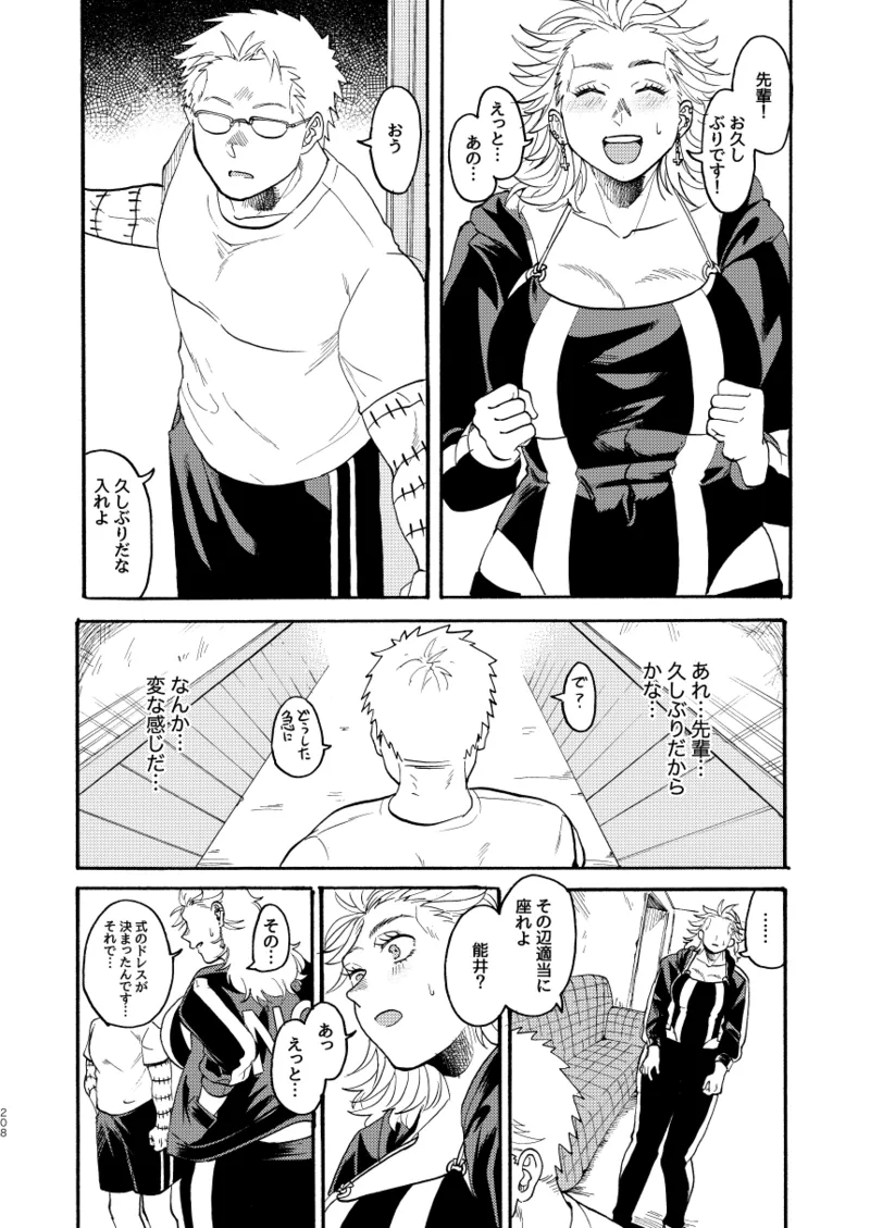 【心能井同人誌再録】Honeymoon Night - page205