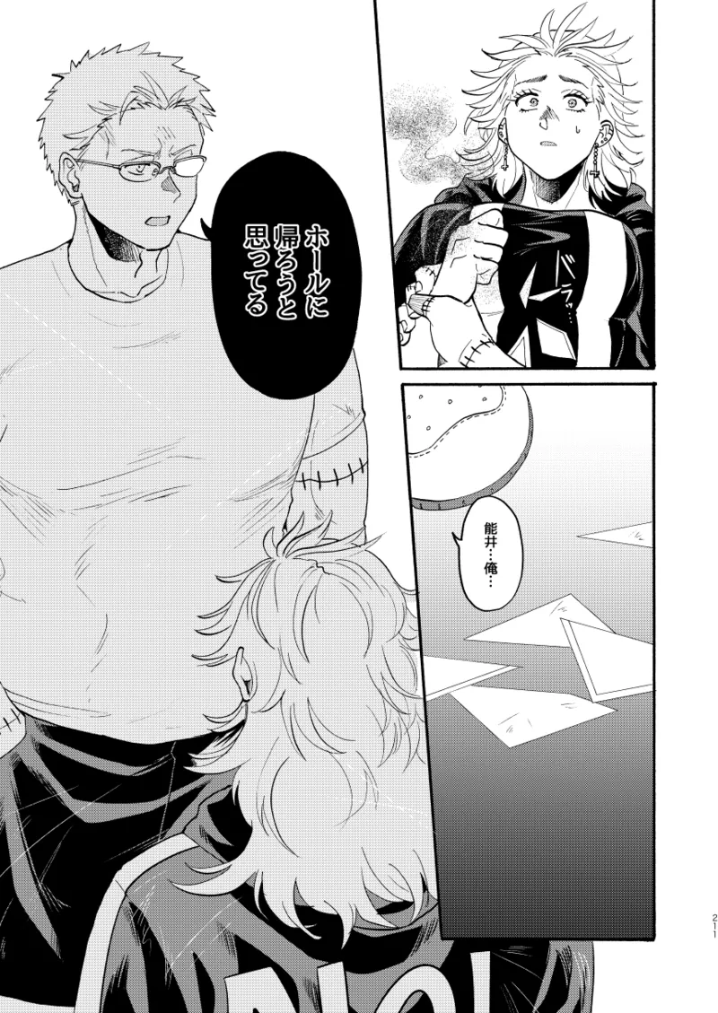 【心能井同人誌再録】Honeymoon Night - page208