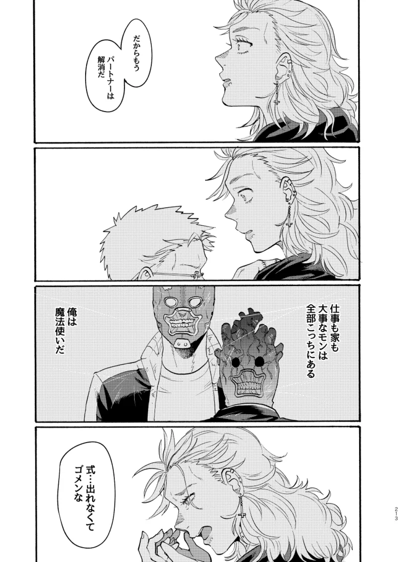 【心能井同人誌再録】Honeymoon Night - page210
