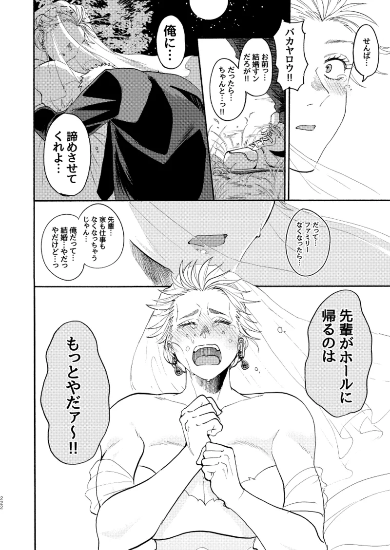 【心能井同人誌再録】Honeymoon Night - page218