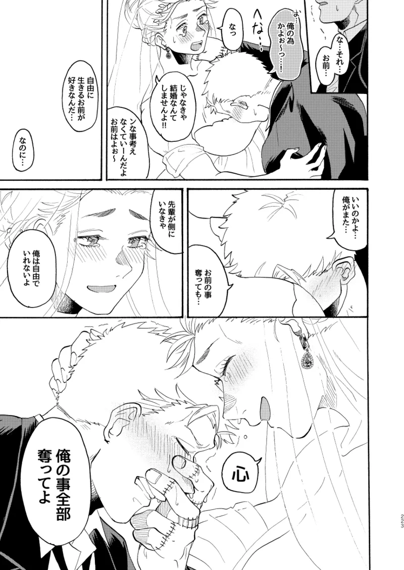 【心能井同人誌再録】Honeymoon Night - page219