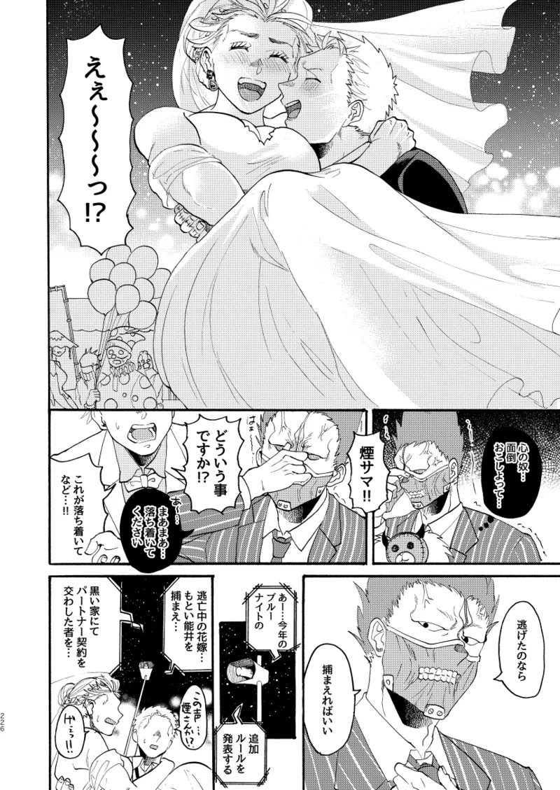【心能井同人誌再録】Honeymoon Night - page222