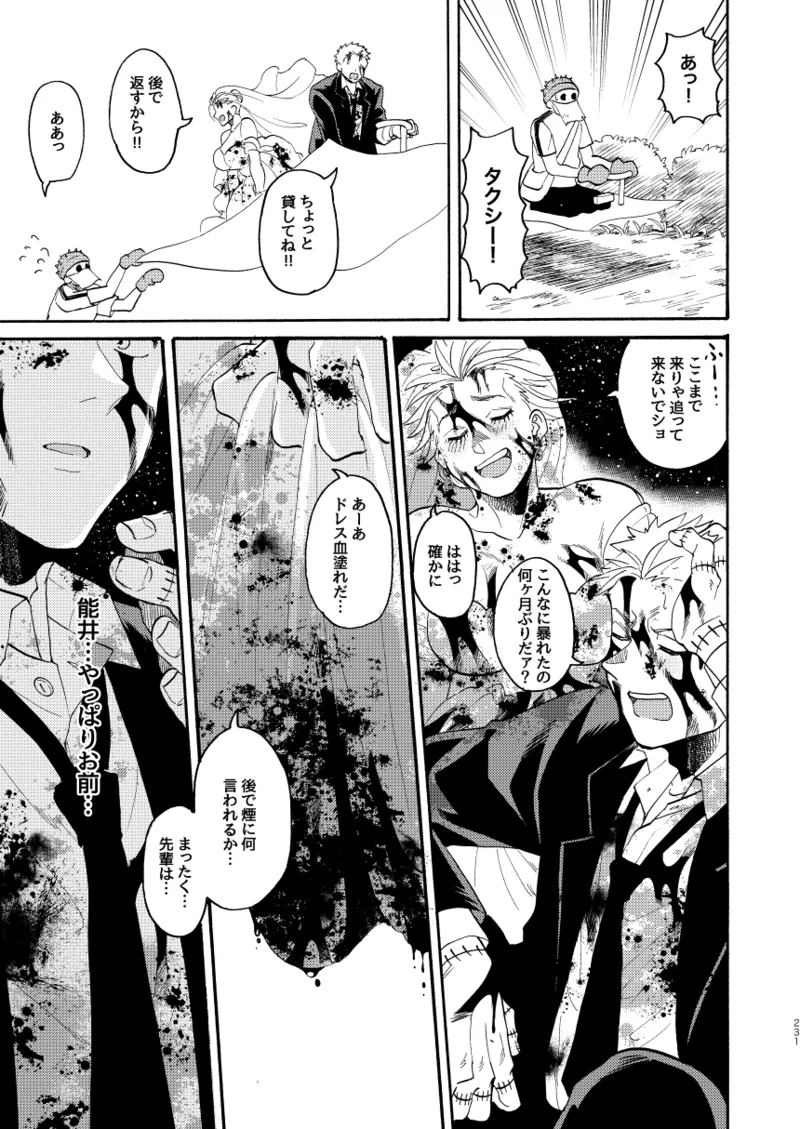【心能井同人誌再録】Honeymoon Night - page227