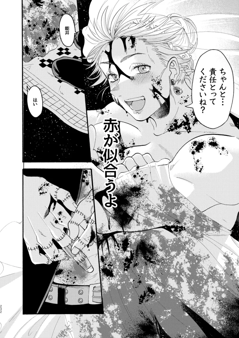 【心能井同人誌再録】Honeymoon Night - page228