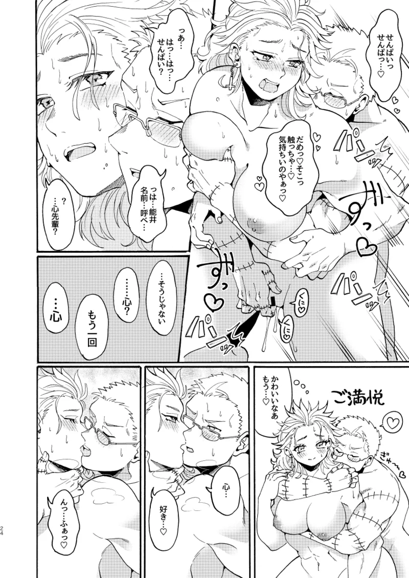 【心能井同人誌再録】Honeymoon Night - page23