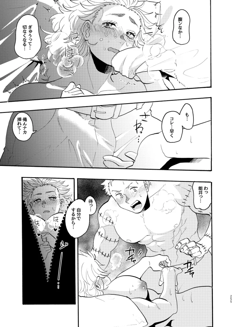 【心能井同人誌再録】Honeymoon Night - page250