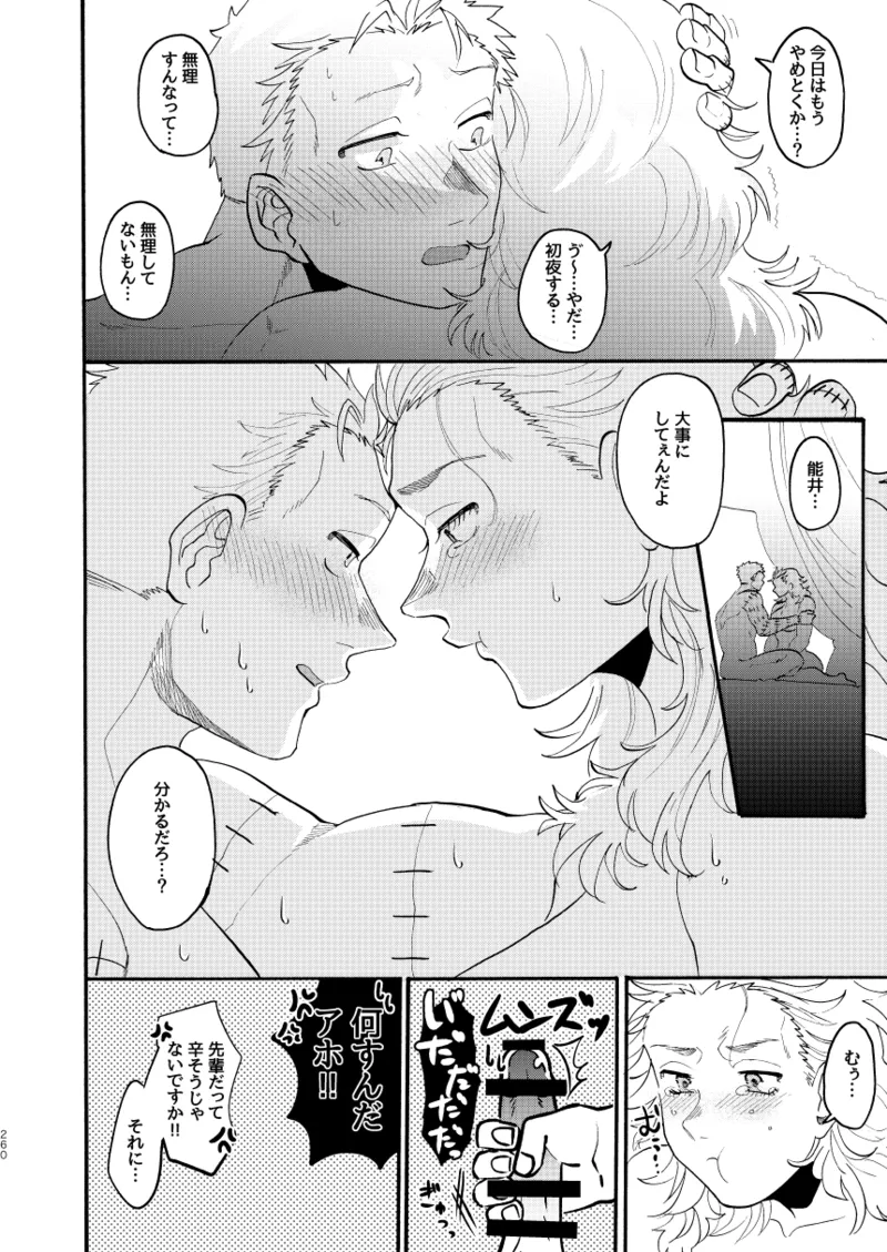 【心能井同人誌再録】Honeymoon Night - page255
