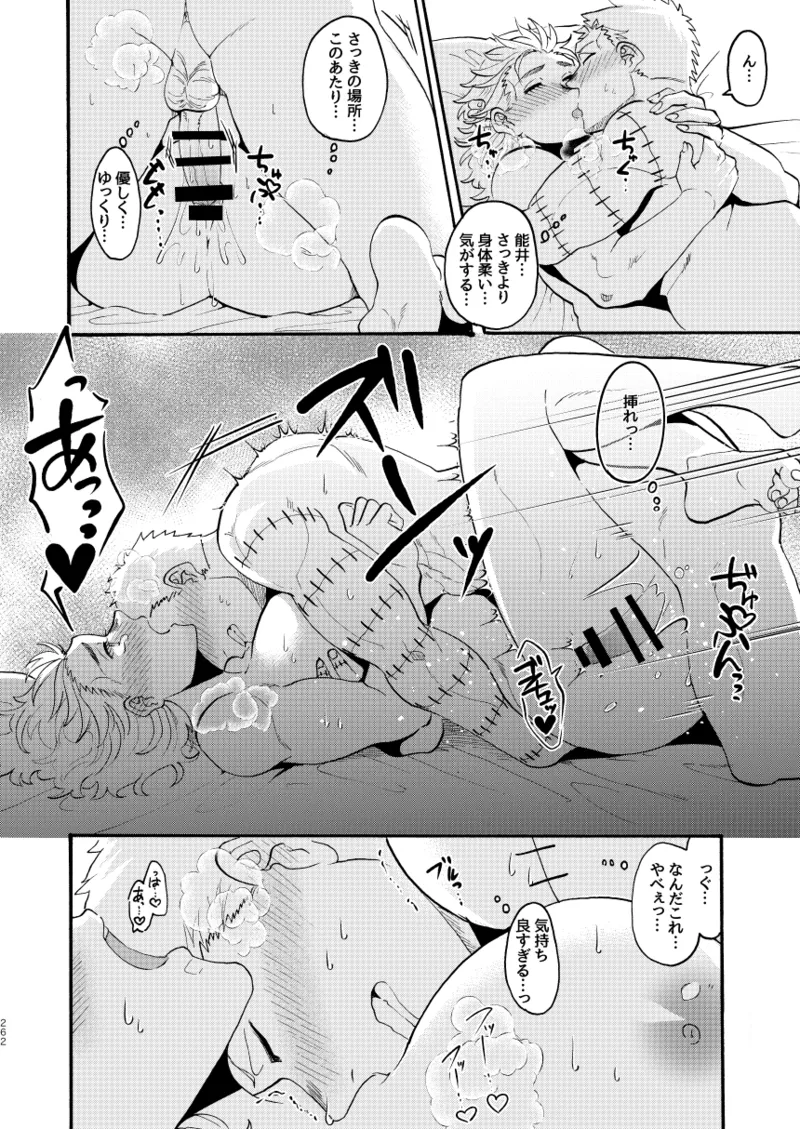 【心能井同人誌再録】Honeymoon Night - page257