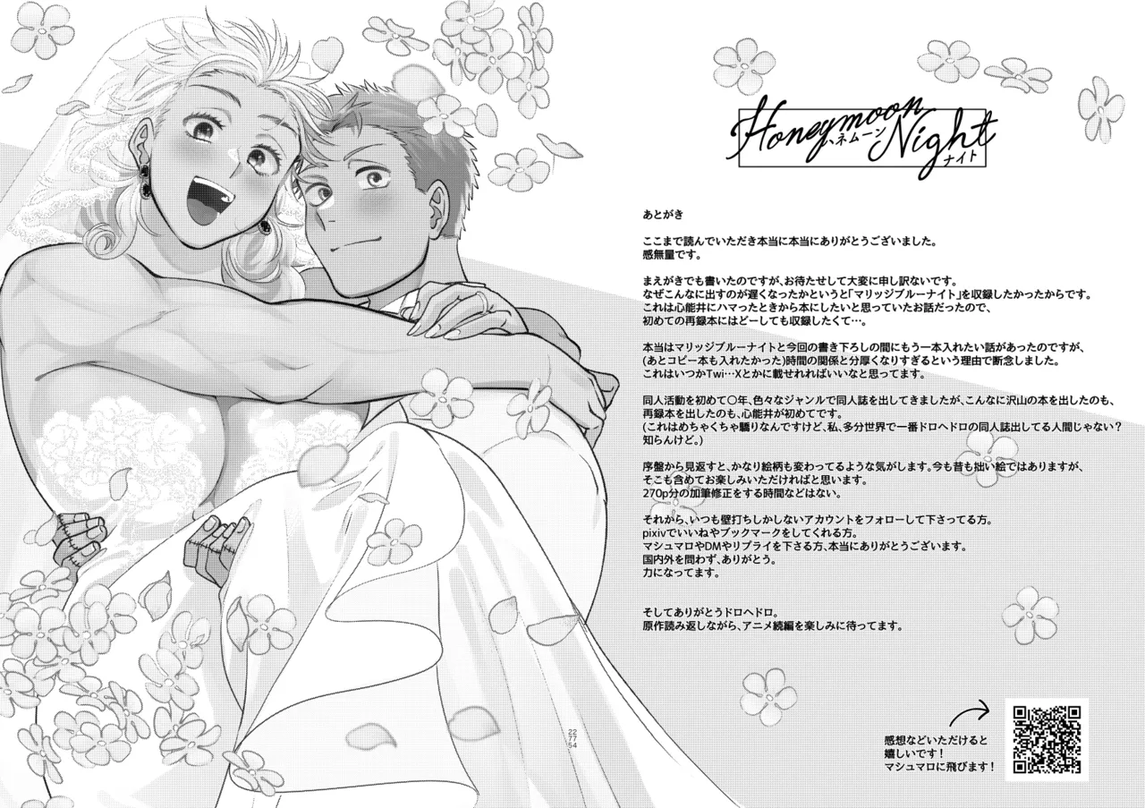 【心能井同人誌再録】Honeymoon Night - page269