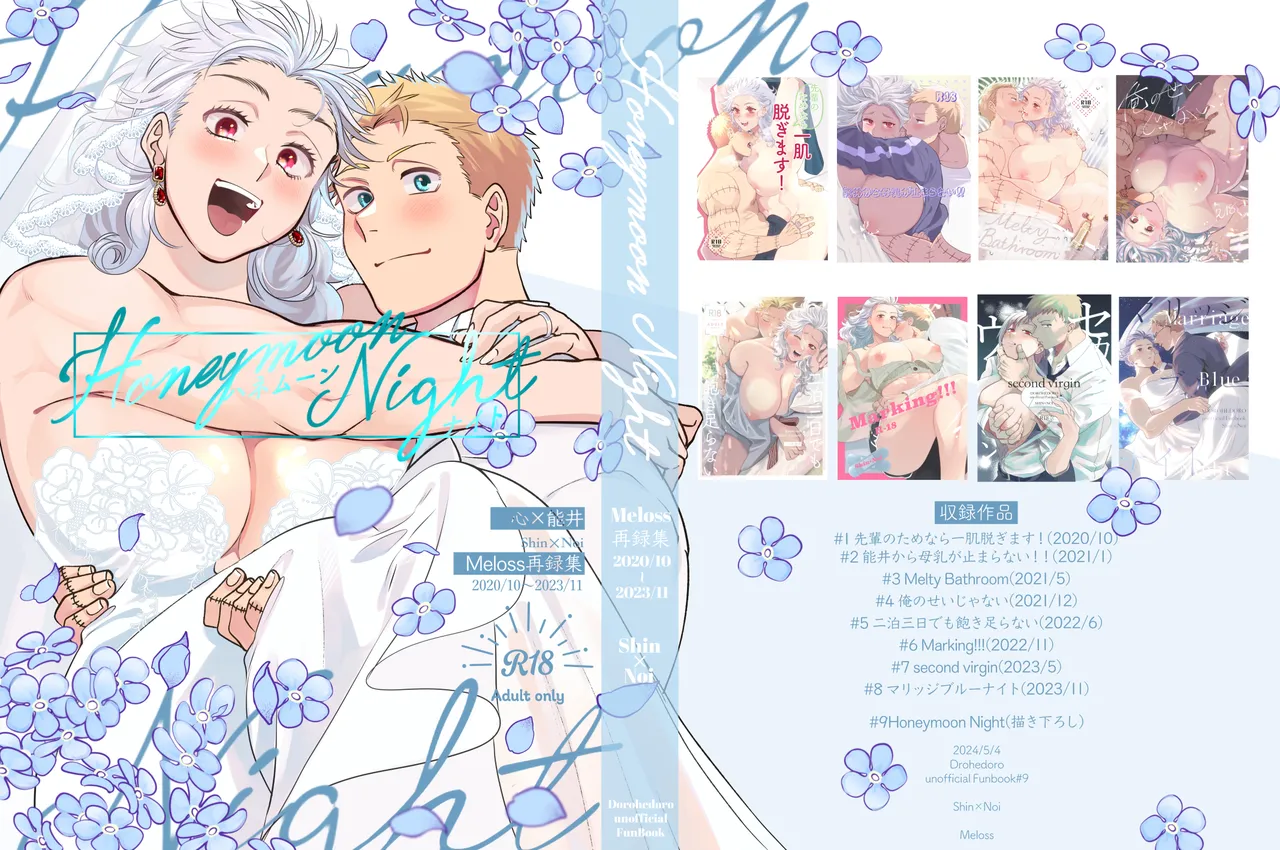 【心能井同人誌再録】Honeymoon Night - page271