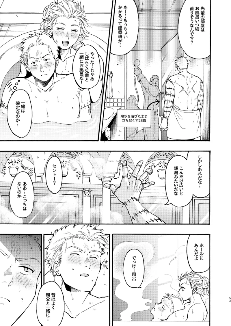 【心能井同人誌再録】Honeymoon Night - page52