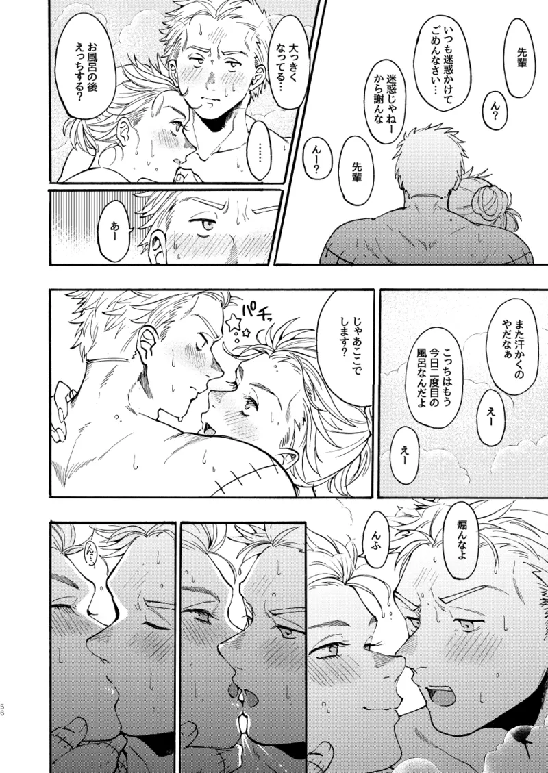 【心能井同人誌再録】Honeymoon Night - page55