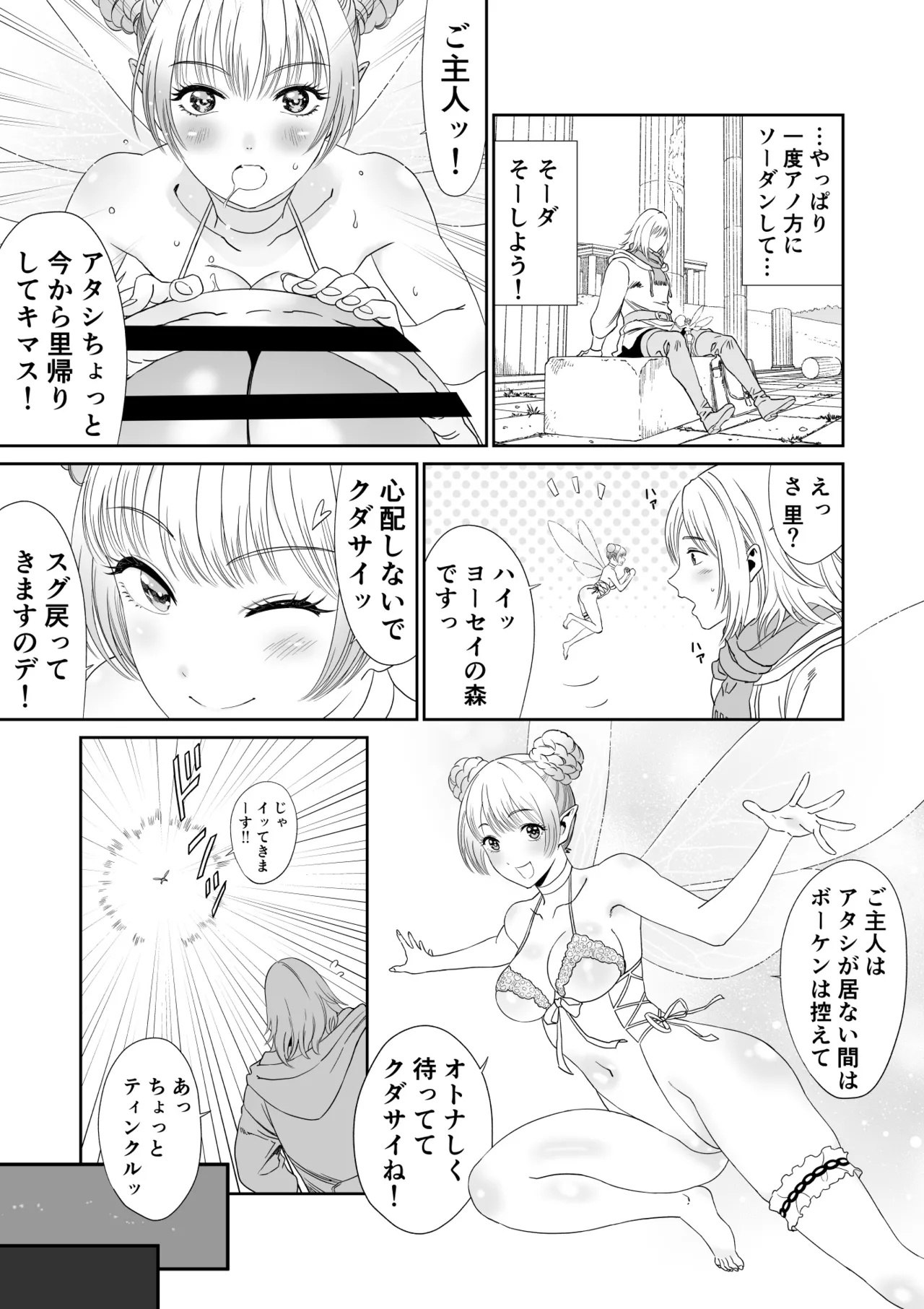 妖精でも入れサセたい！ - page11