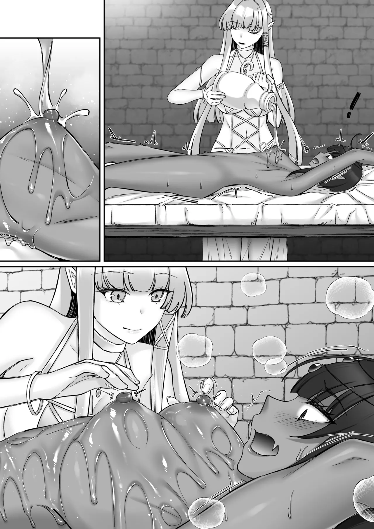 エルフ陥落  ～エルフにえっちな淫紋を付けてレズ堕ちさせる～ - page104