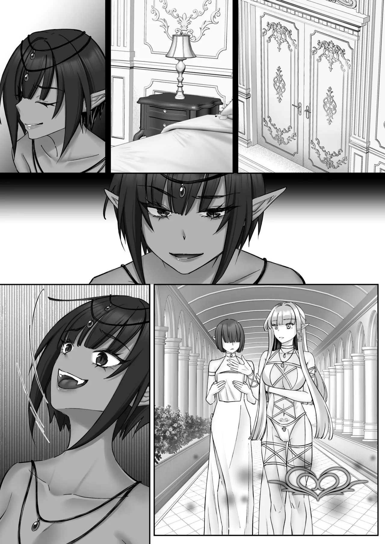 エルフ陥落  ～エルフにえっちな淫紋を付けてレズ堕ちさせる～ - page138