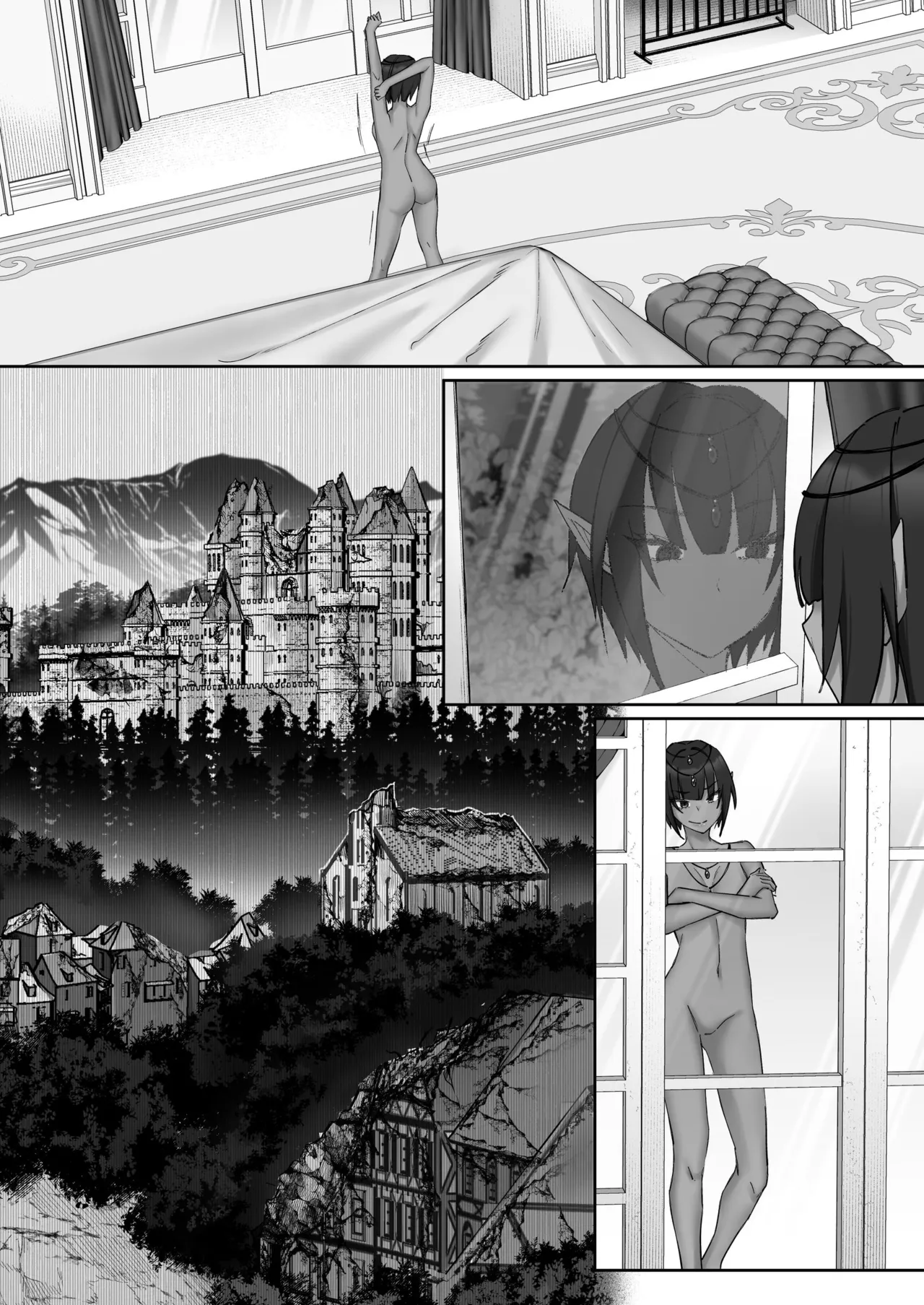 エルフ陥落  ～エルフにえっちな淫紋を付けてレズ堕ちさせる～ - page139