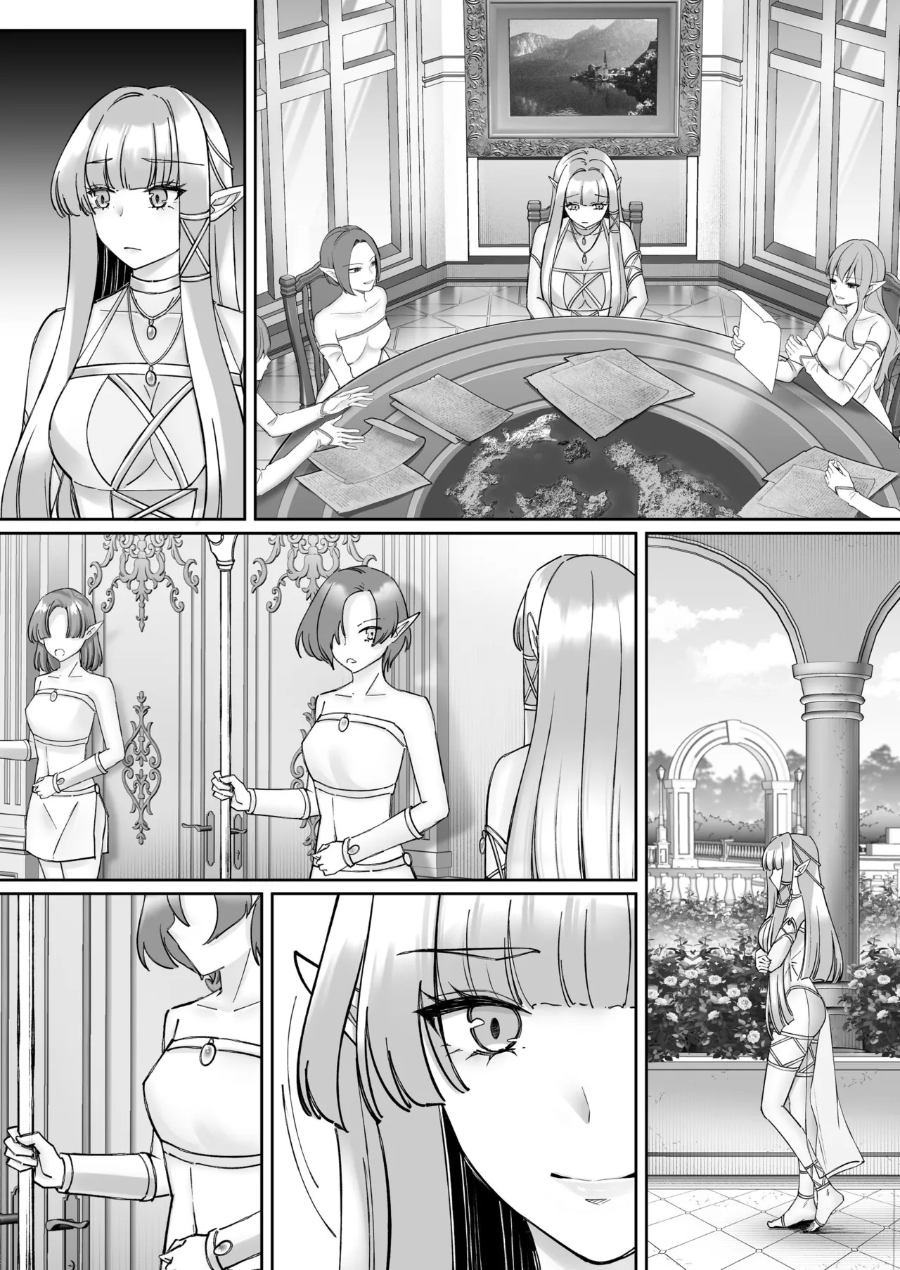 エルフ陥落  ～エルフにえっちな淫紋を付けてレズ堕ちさせる～ - page140