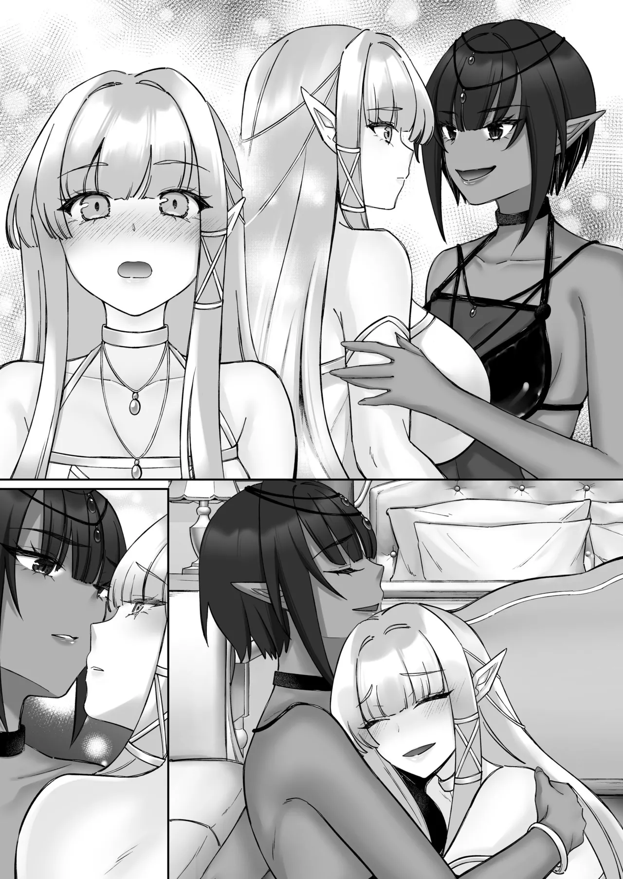 エルフ陥落  ～エルフにえっちな淫紋を付けてレズ堕ちさせる～ - page143