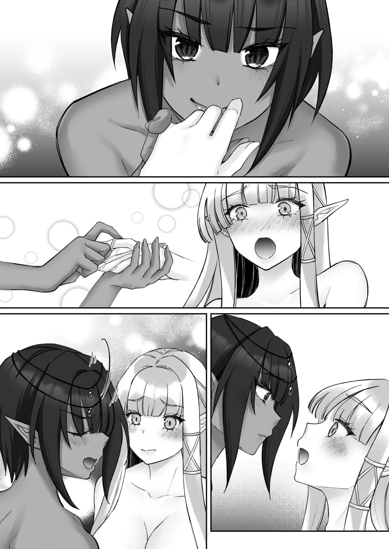 エルフ陥落  ～エルフにえっちな淫紋を付けてレズ堕ちさせる～ - page153