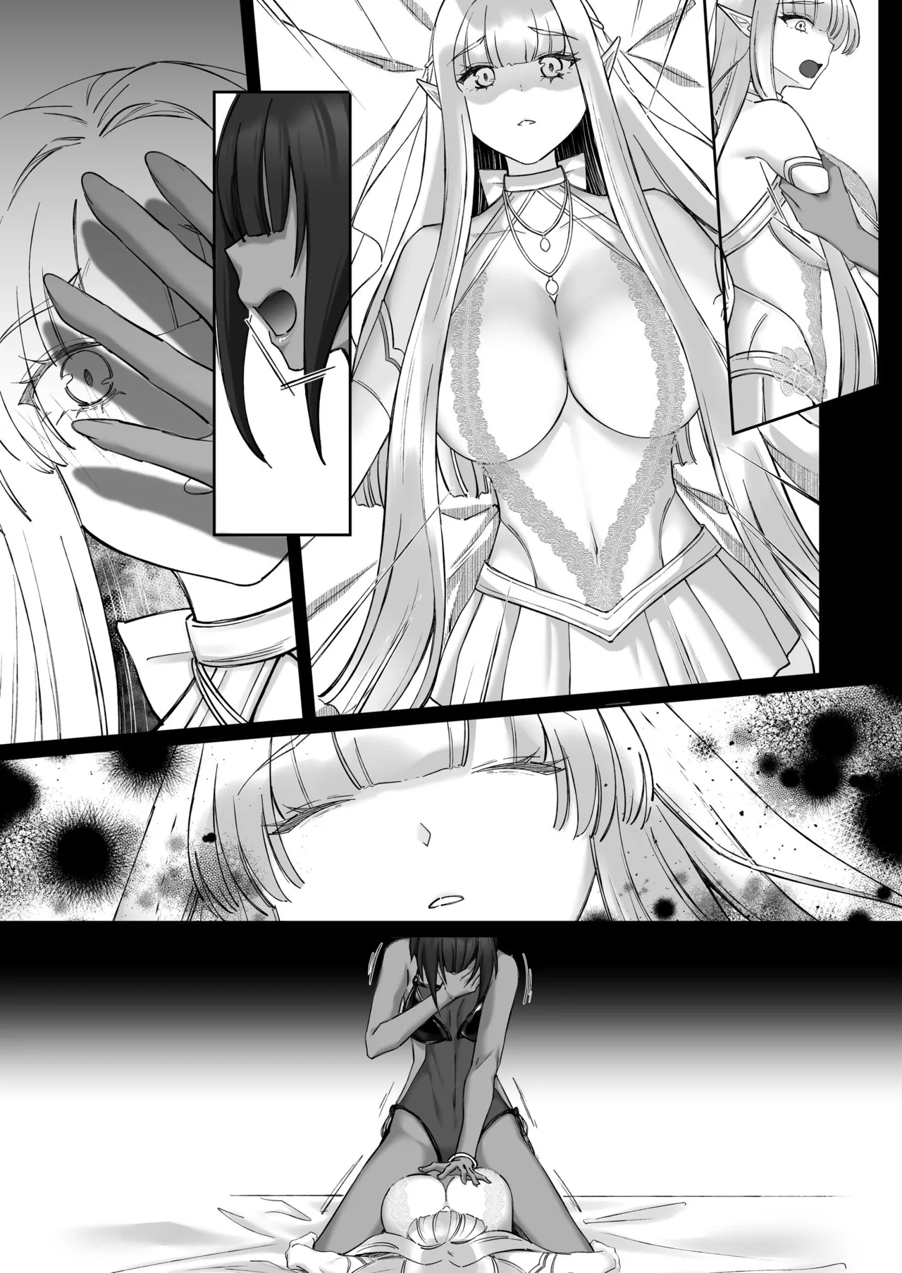 エルフ陥落  ～エルフにえっちな淫紋を付けてレズ堕ちさせる～ - page157